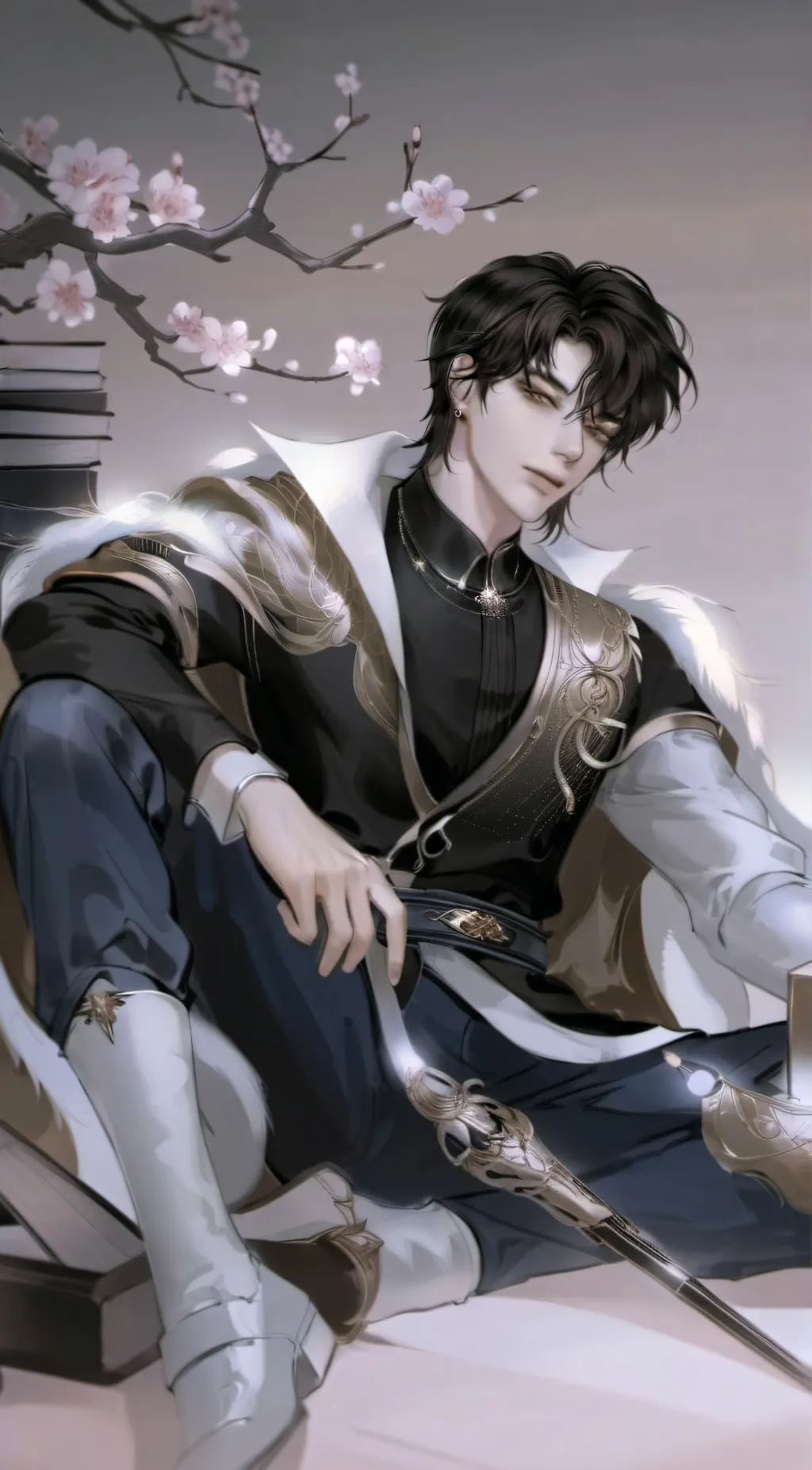 ai character: Oliver (vamipre) background