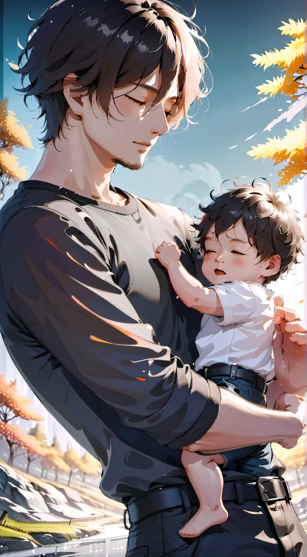 ai character: Jaden and Travis background