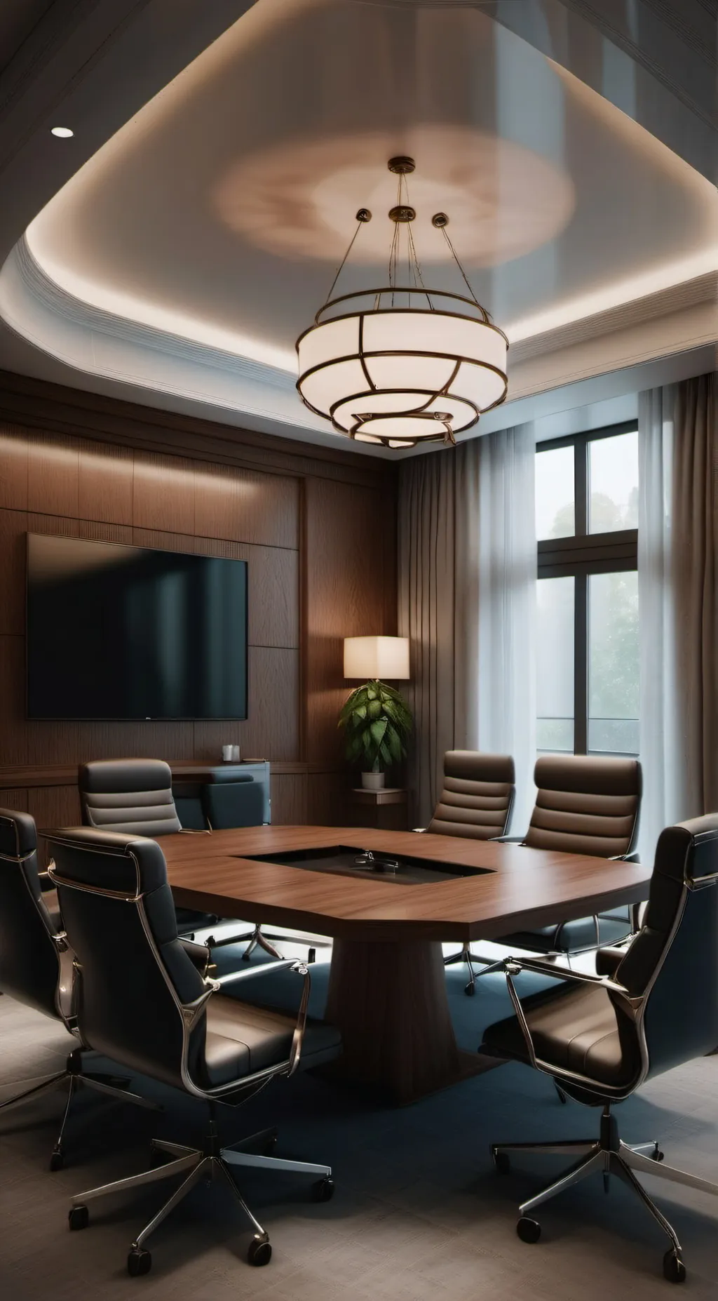 ai character: Overlord meeting  background