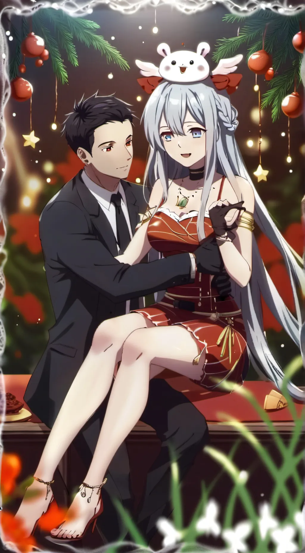 ai character: bakugo  background