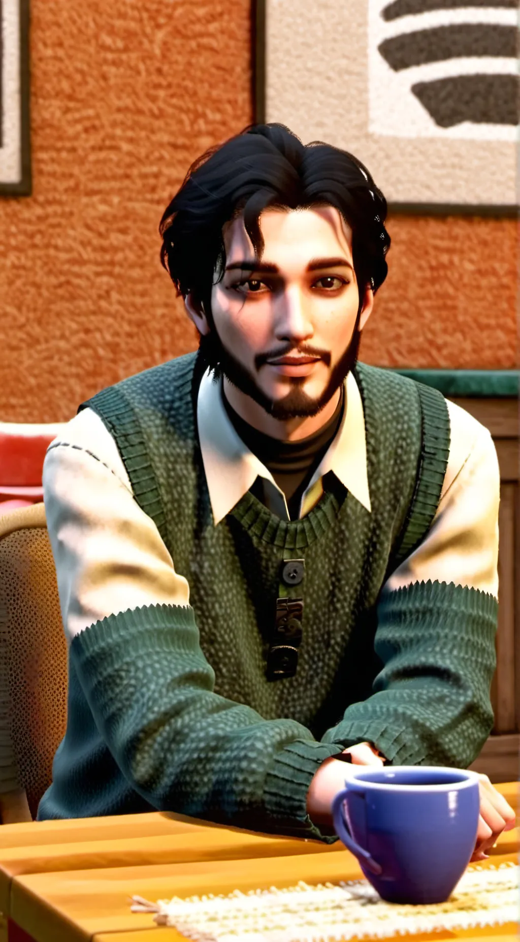 ai character: Johann Jeff Lucero background