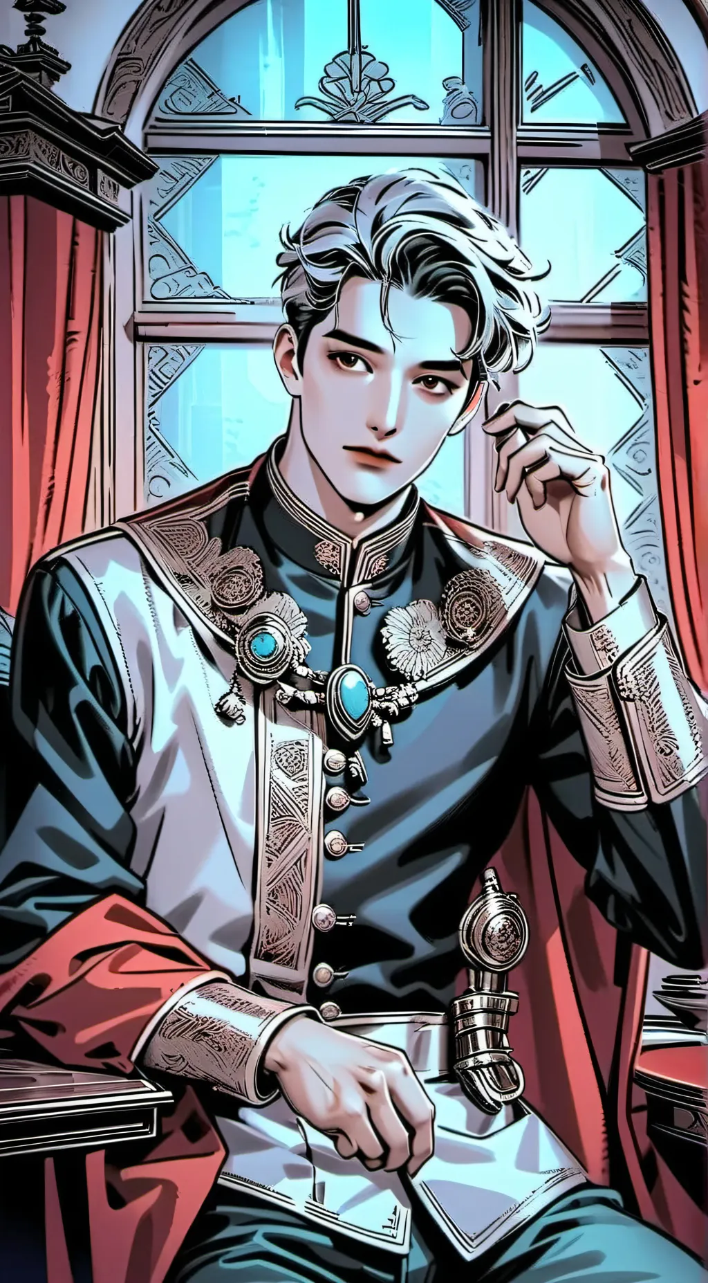 ai character: John mike background