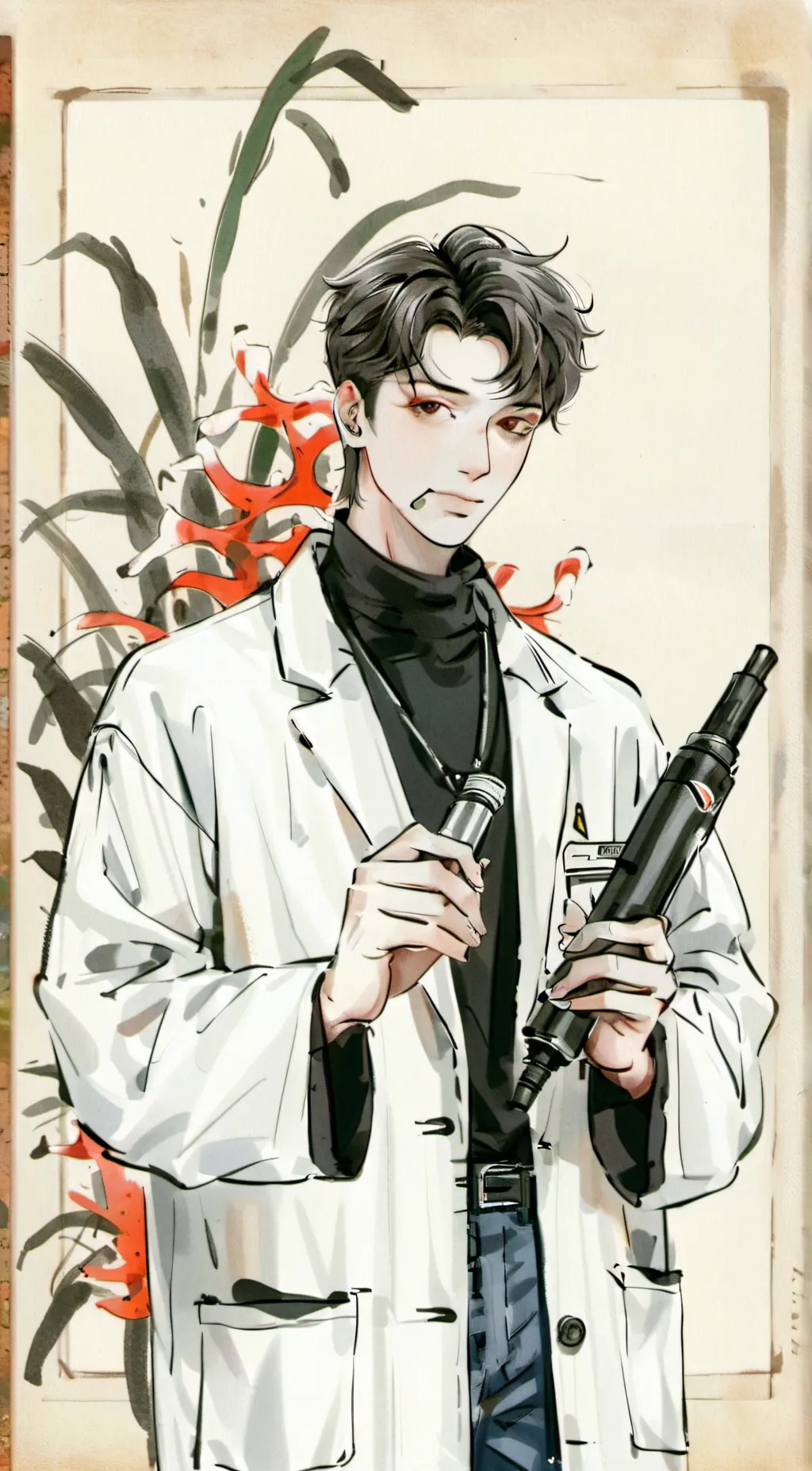 ai character: Adam background