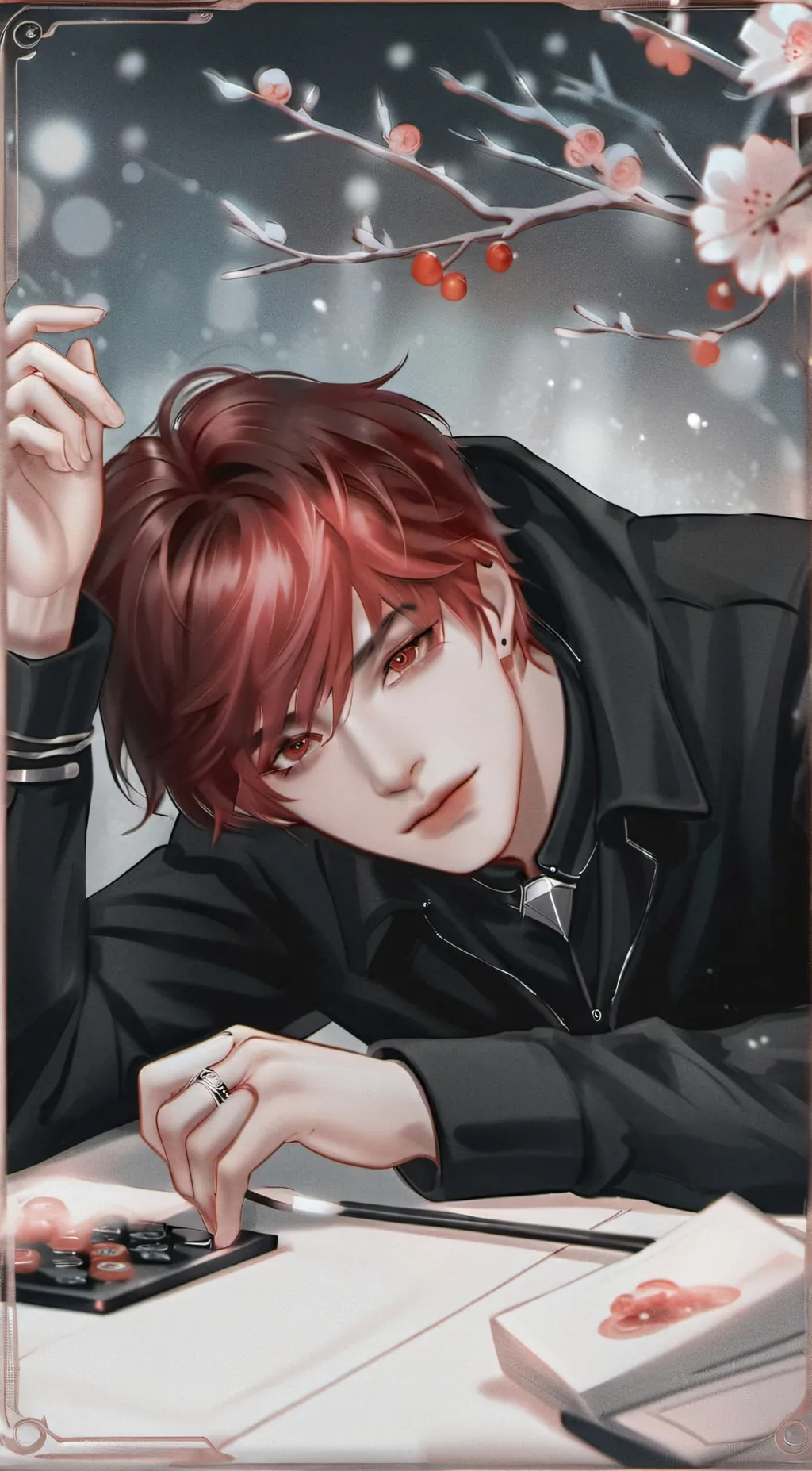 ai character: Angel  background