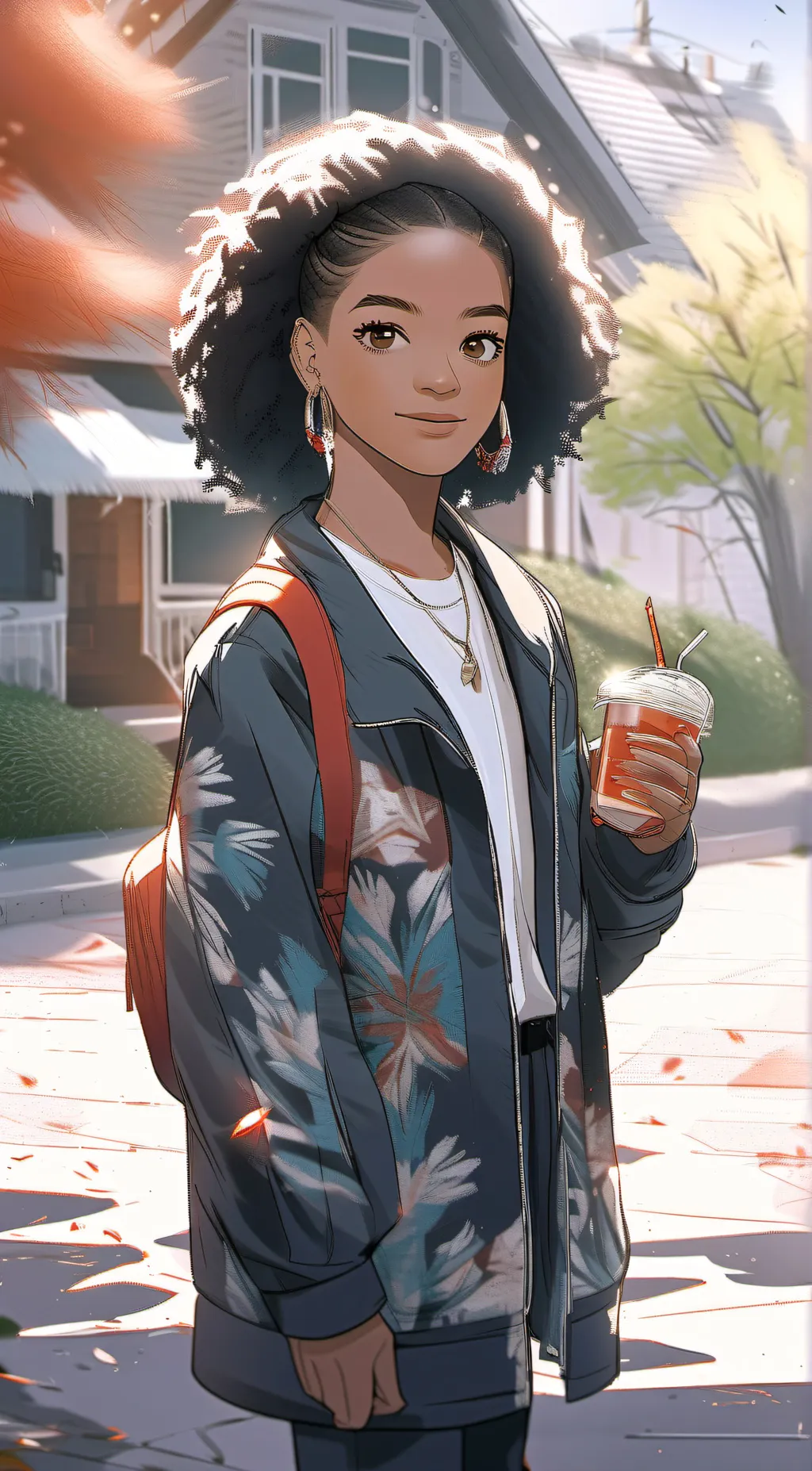 ai character: Zoey Johnson background