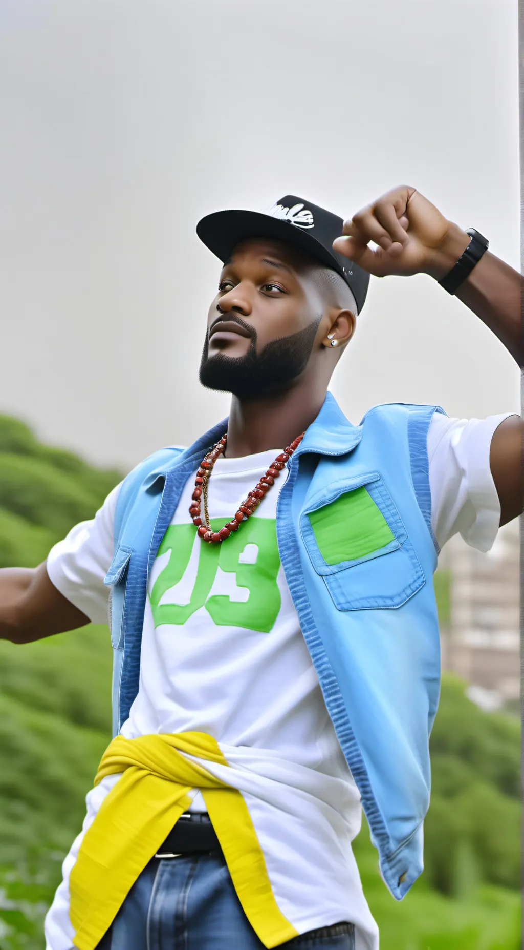 ai character: Fresh prince  background