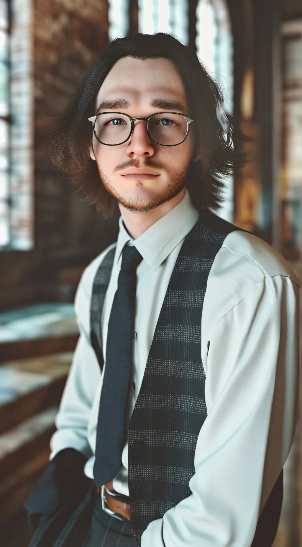 ai character: Ted Froggo background