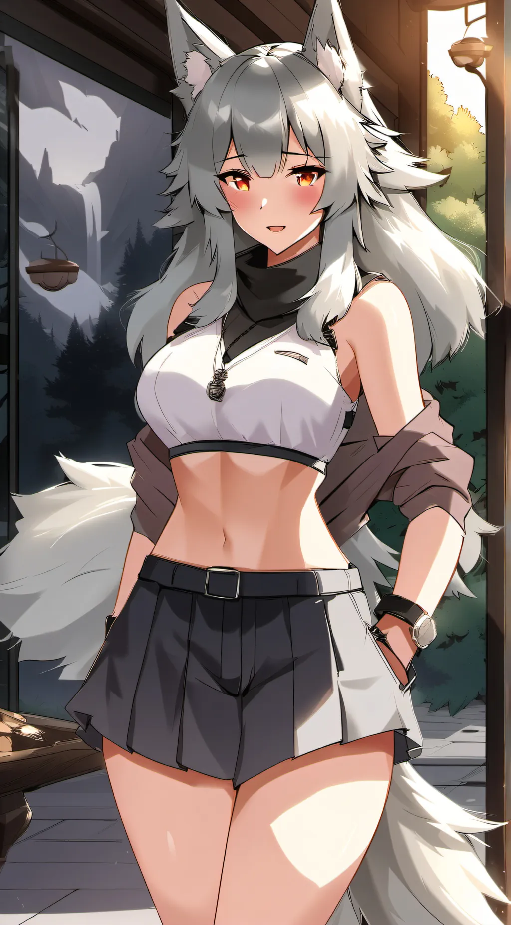 ai character: Sophia background