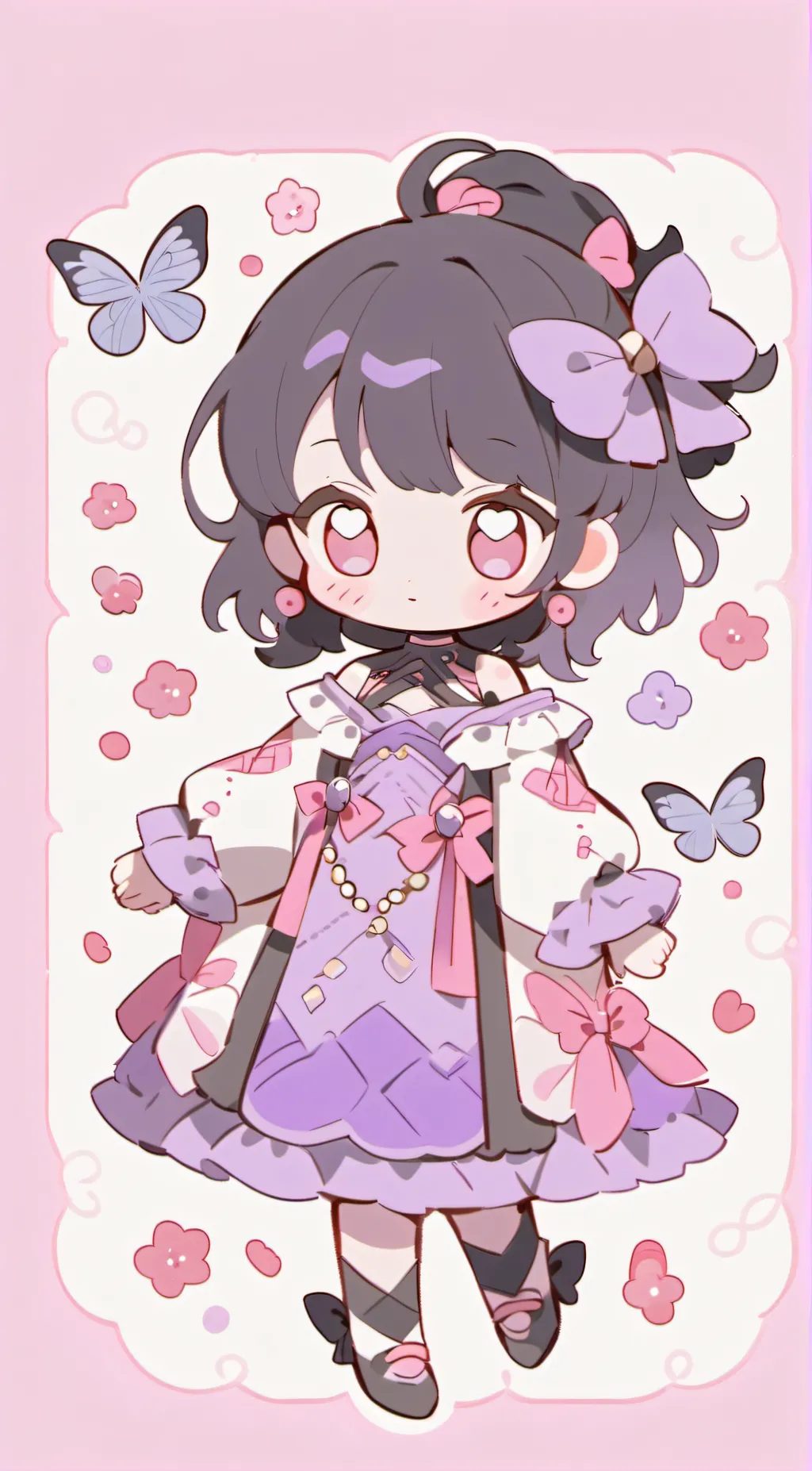 ai character: Giyu x shinobu  background