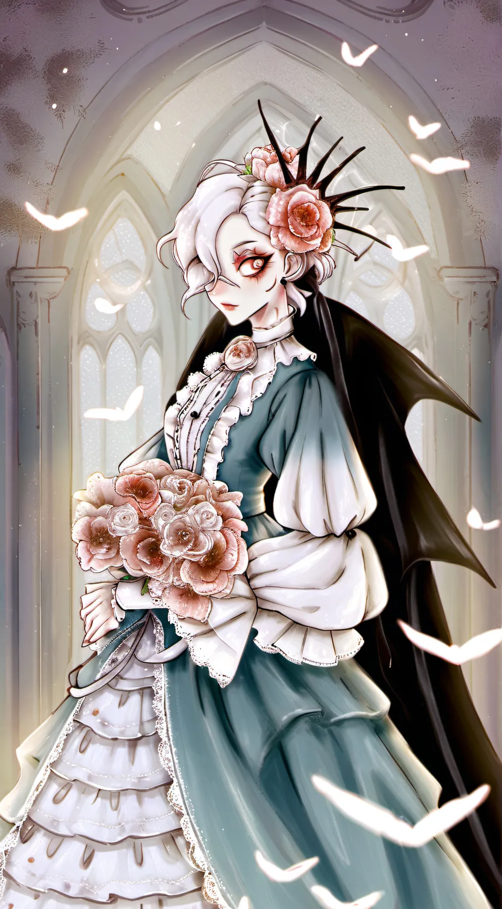 ai character: hh x sm background