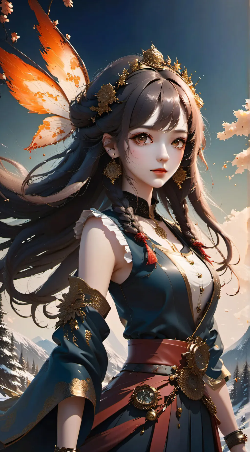 ai character: kate background
