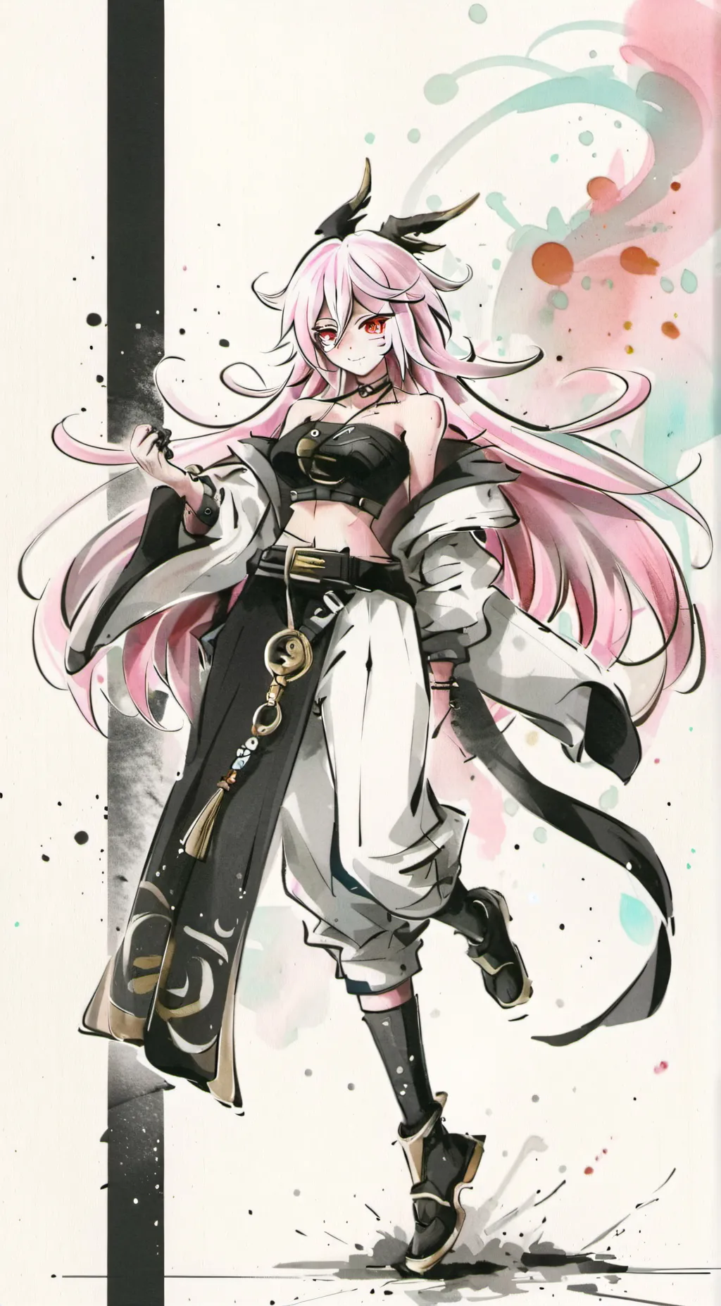 ai character: Android 21 background