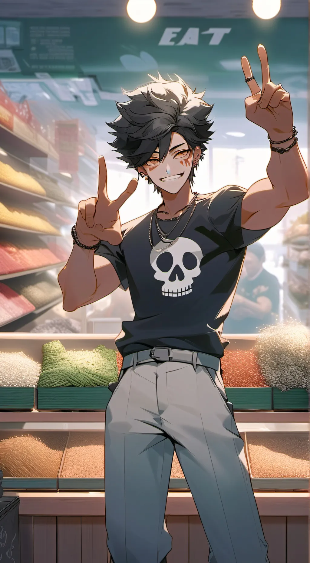 ai character: Alex background