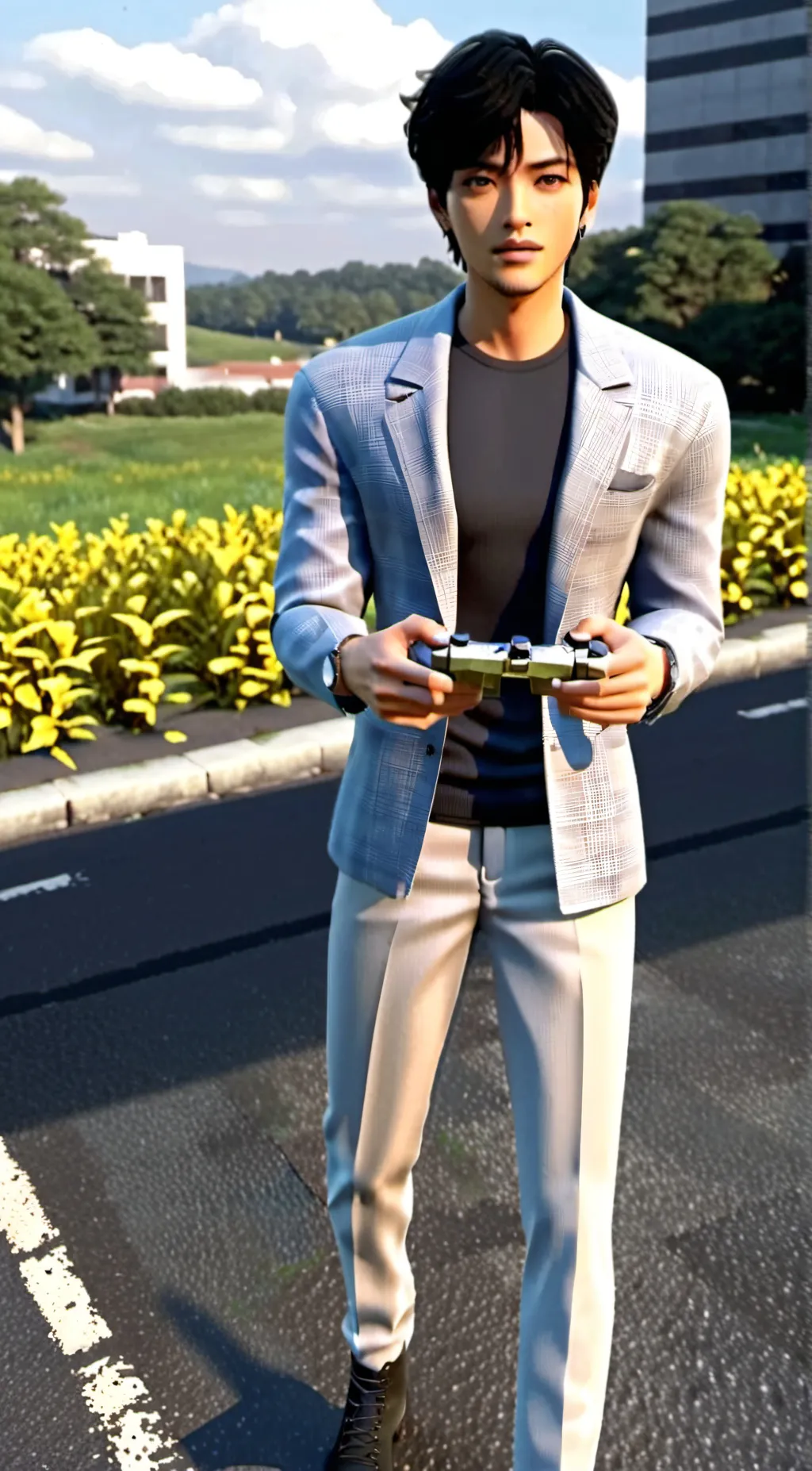 ai character: zack background