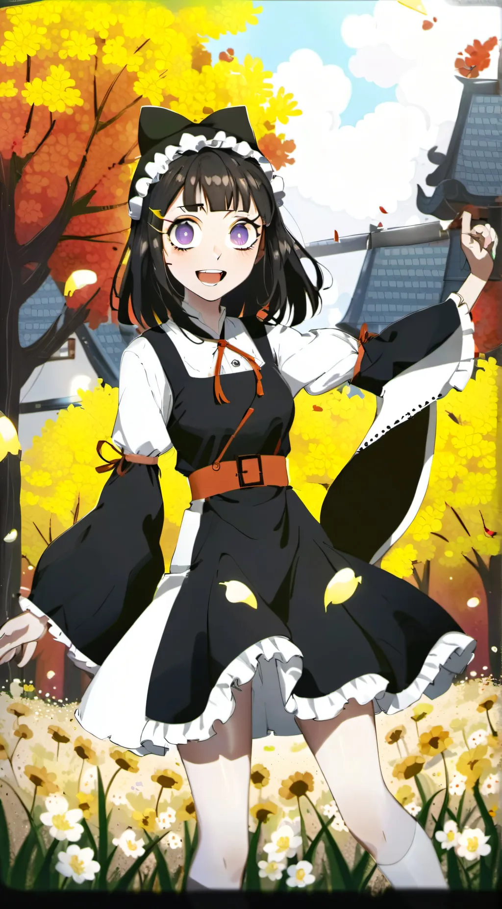 ai character: Pomni🎪 background