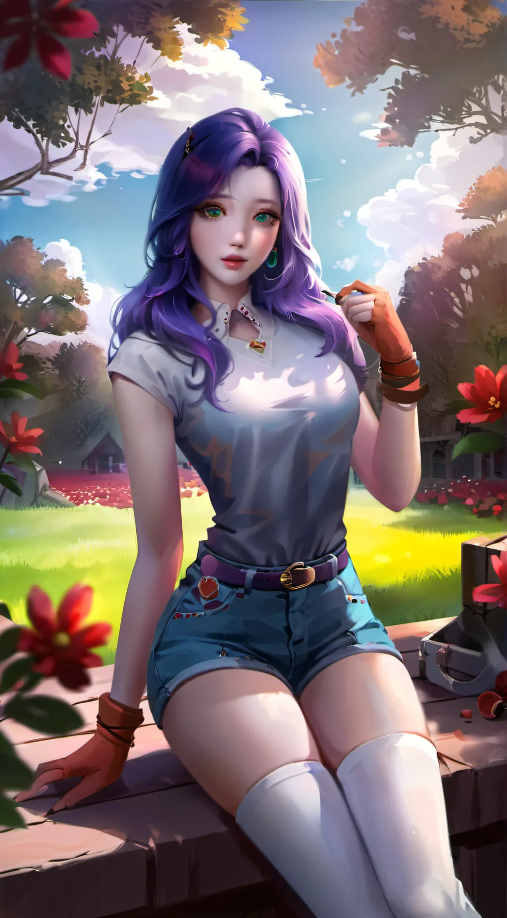 ai character: Abigail  background