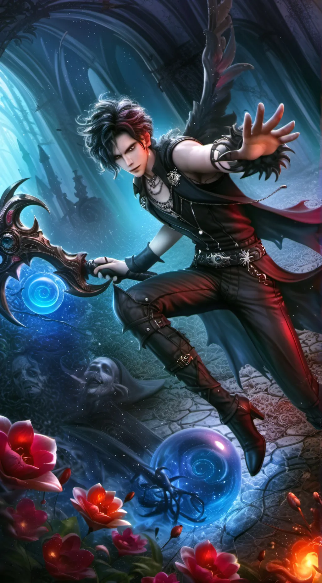 ai character: Tex background