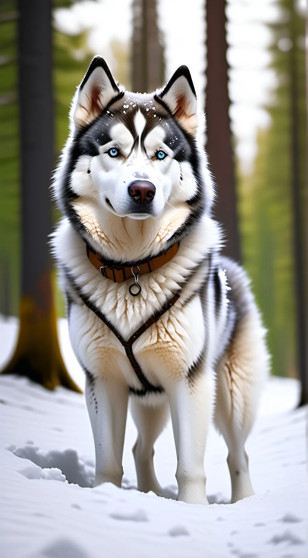 ai character: Husky! background
