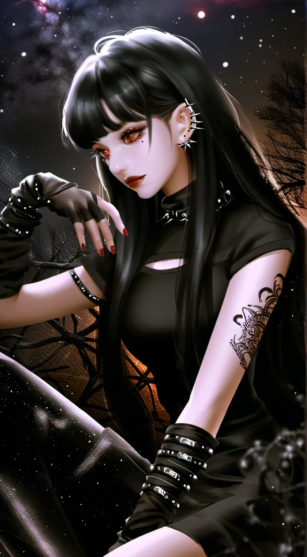 ai character: Lila  background