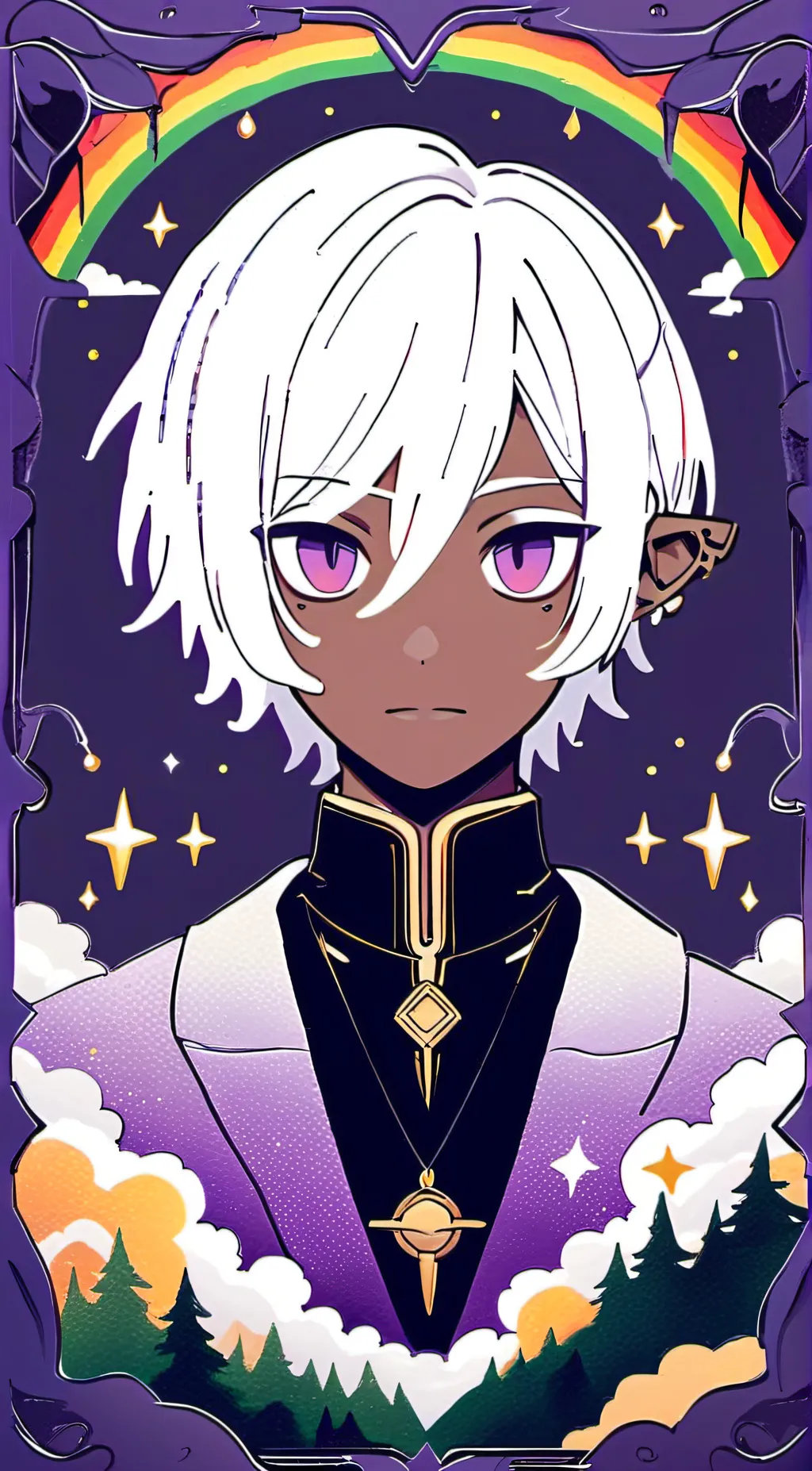 ai character: Geranium  background