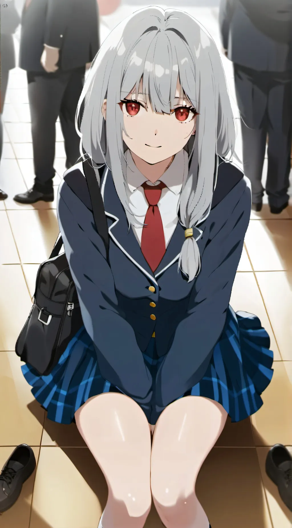 ai character: Ashley background