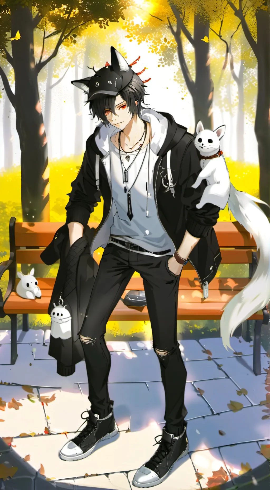 ai character: Liam  background