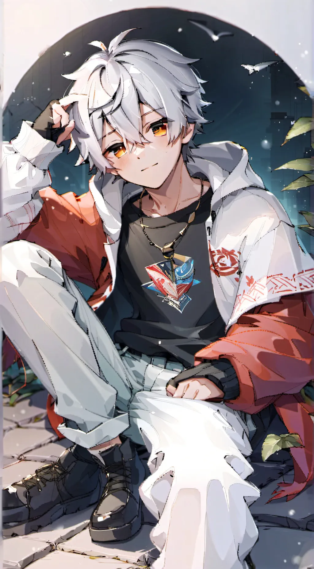 ai character: Vertex shin jy background