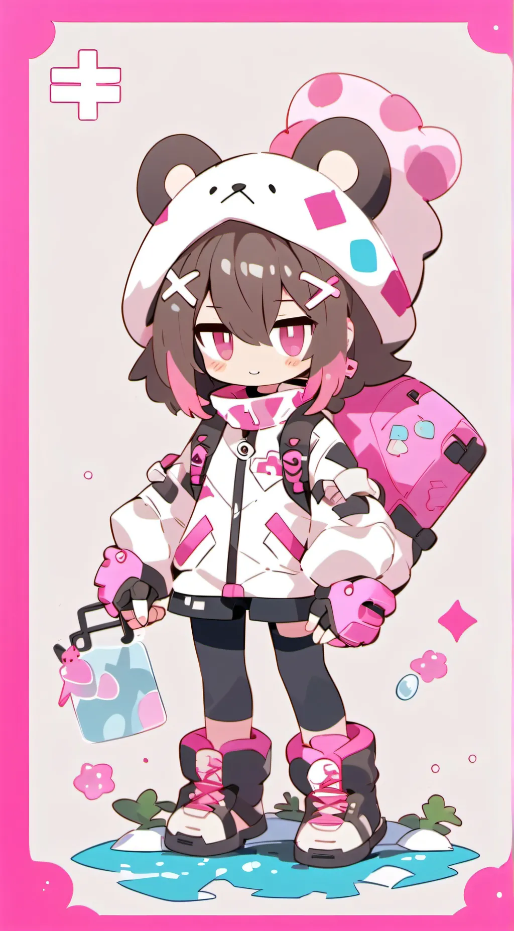 ai character: Zaza🥳😛 background