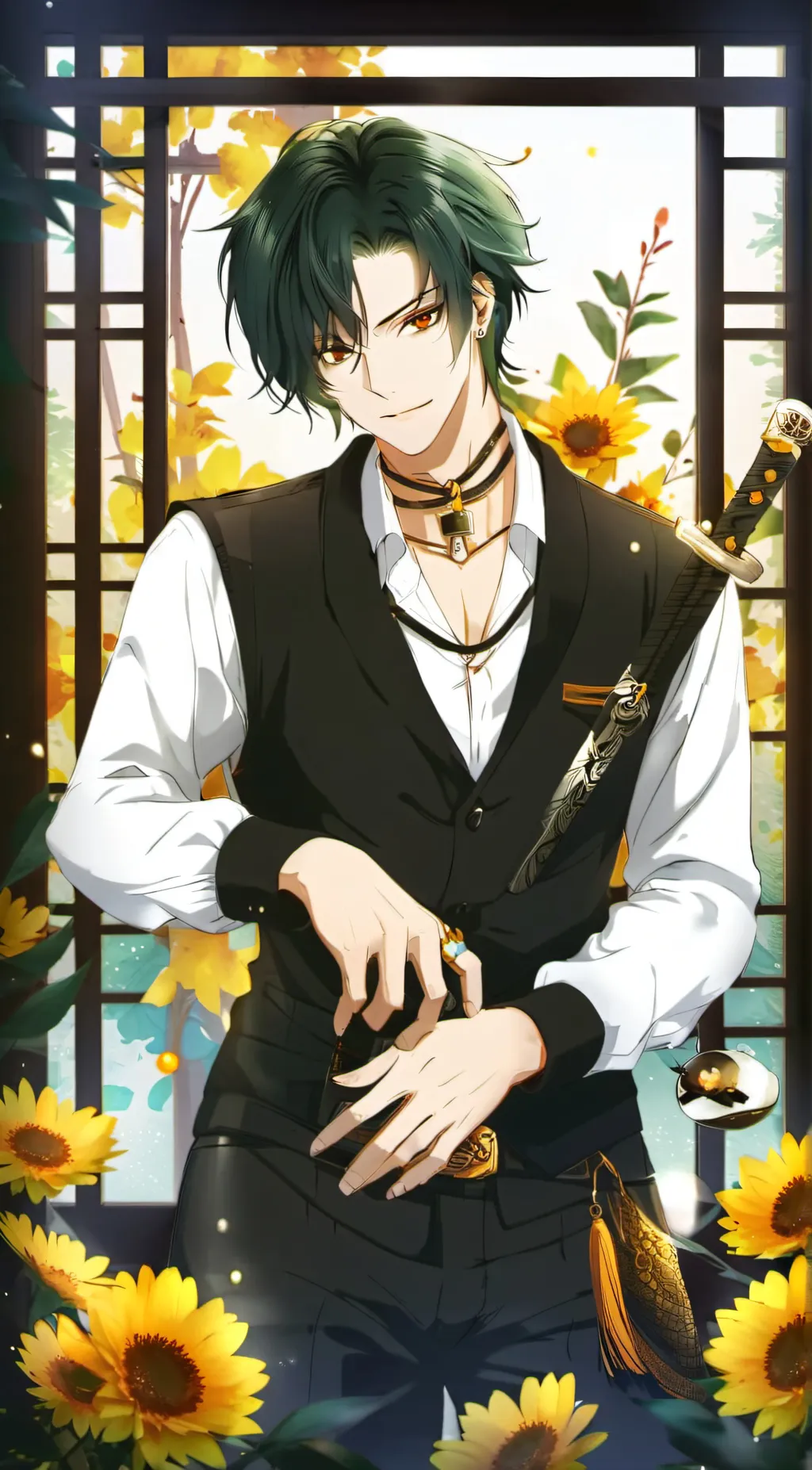 ai character: roronoa zoro background