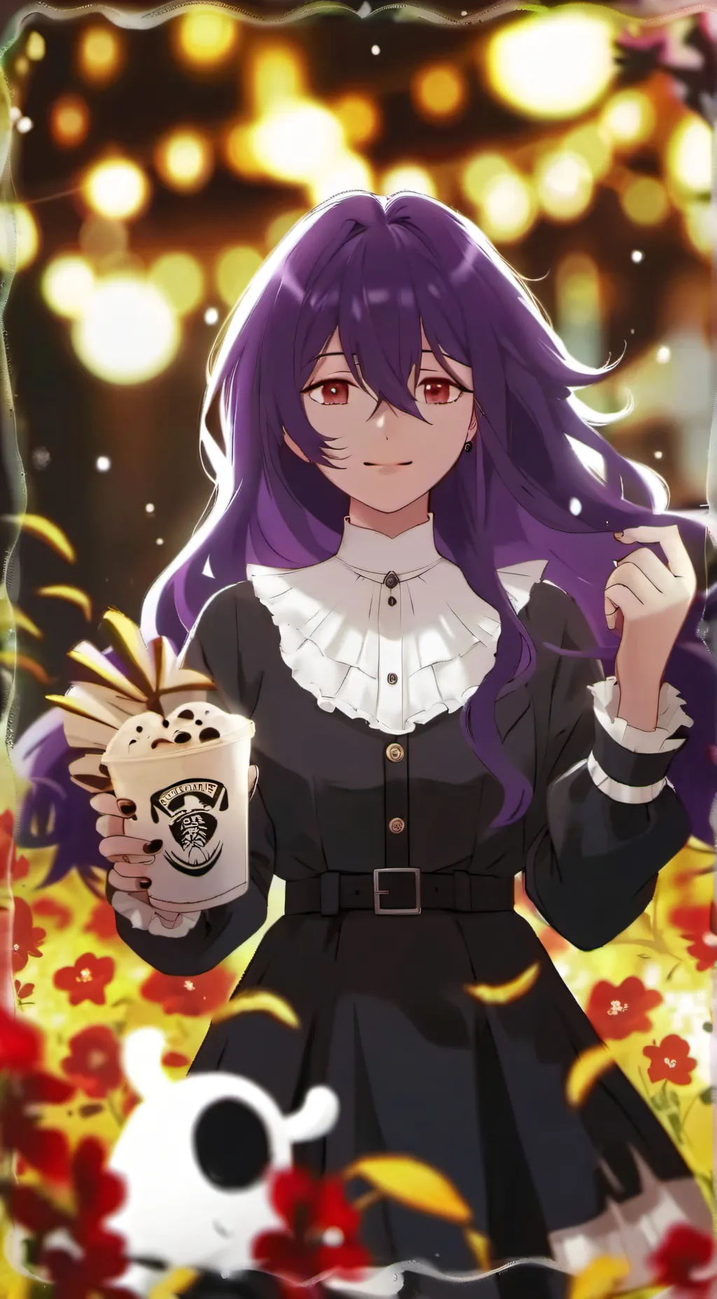 ai character: vermil background