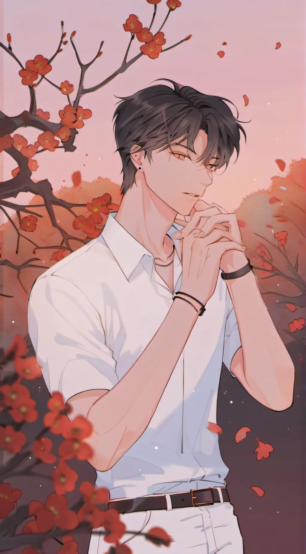 ai character: ✨🌷Raven(Bl)🌷✨ background