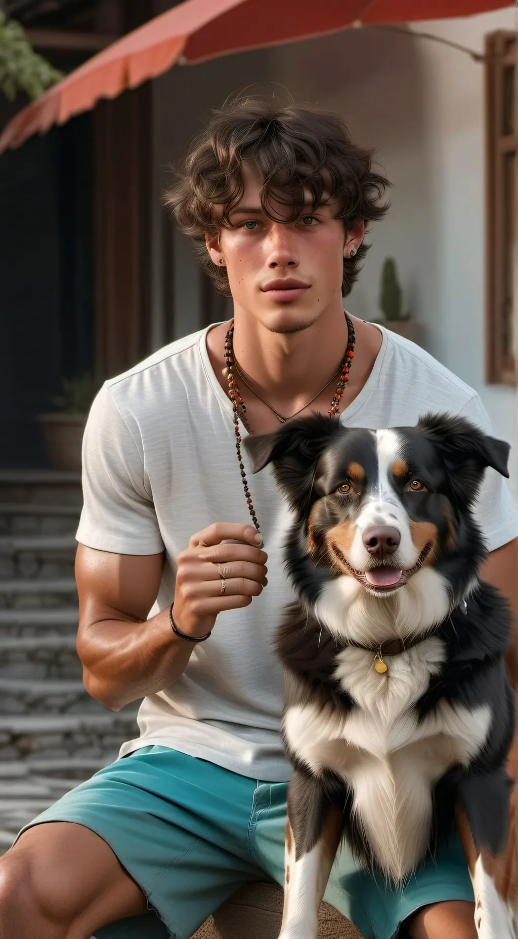 ai character: Damon background