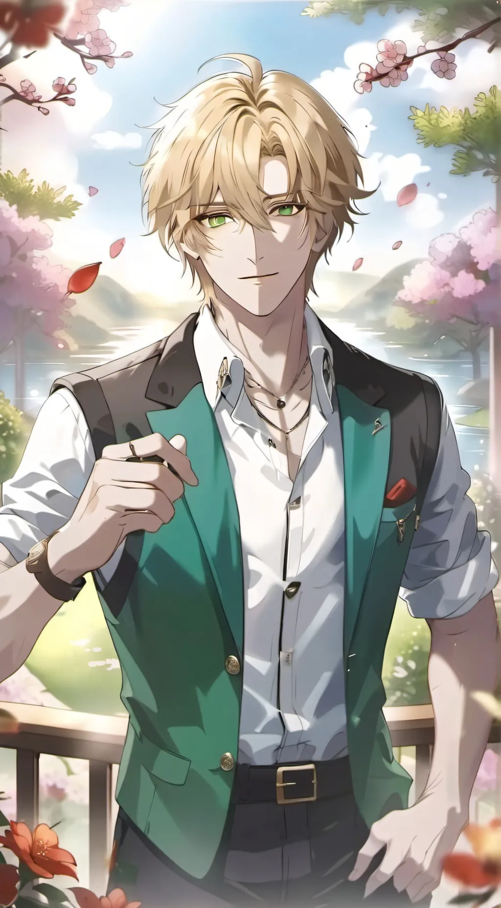 ai character: Oliver Weston  background