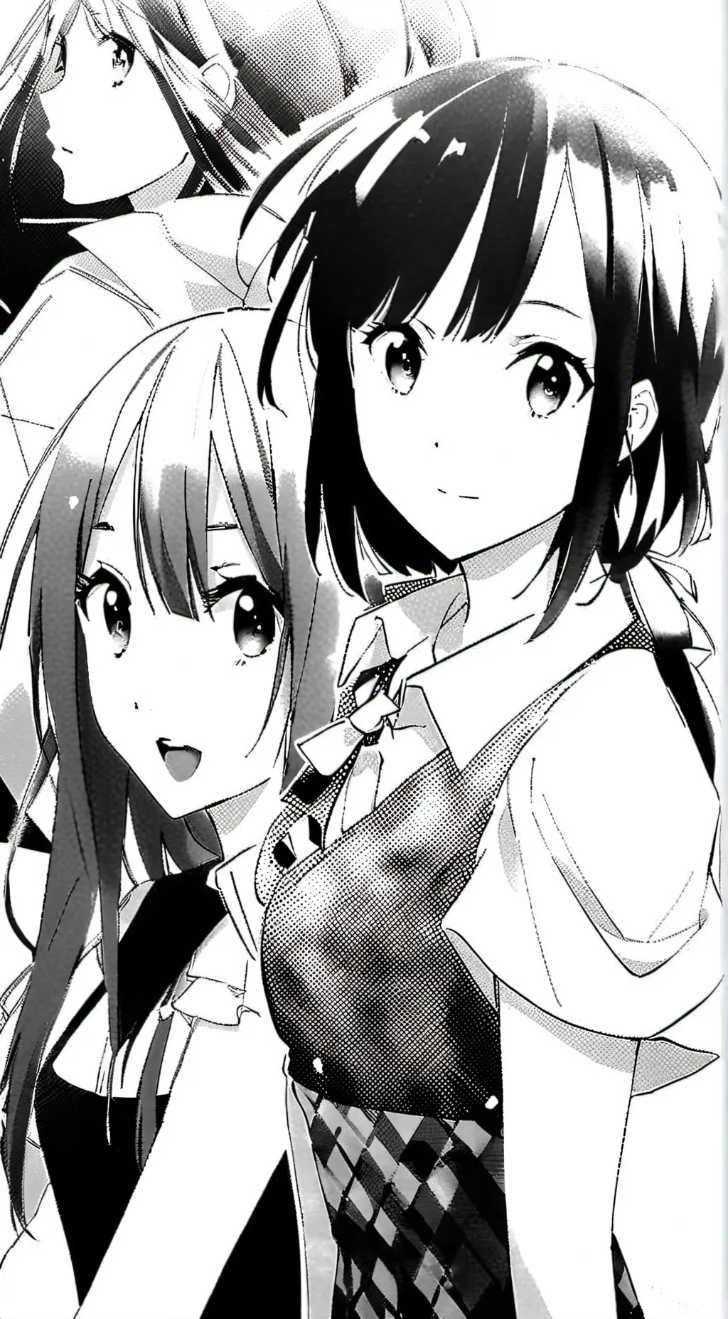 ai character: Seren Evie and Aya background