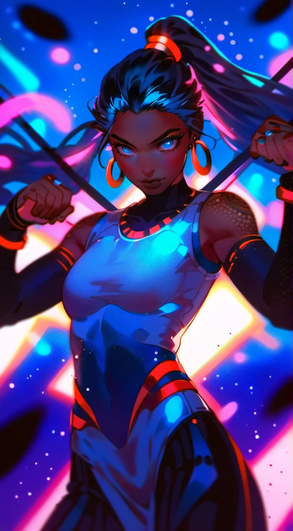 ai character: Older sis background