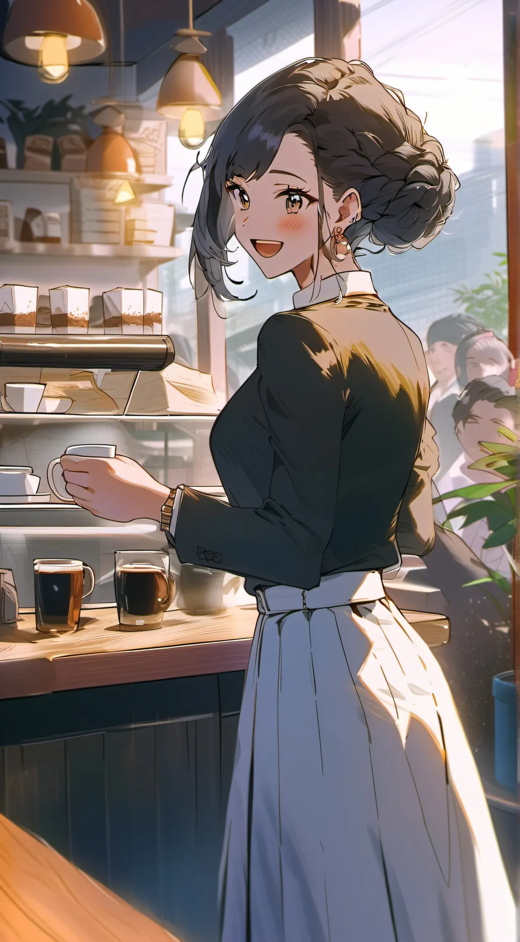 ai character: Trixie  background