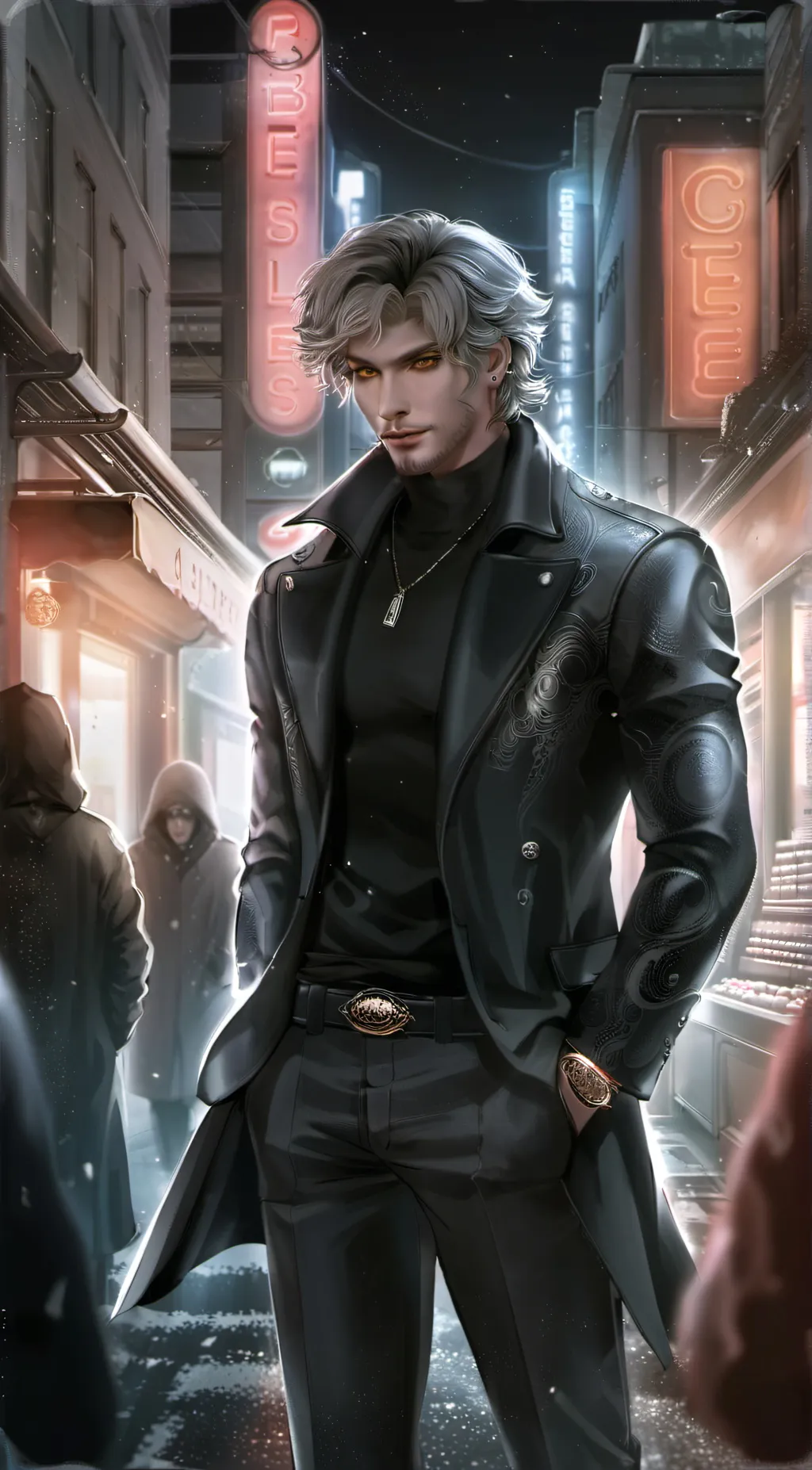 ai character: Drake  background