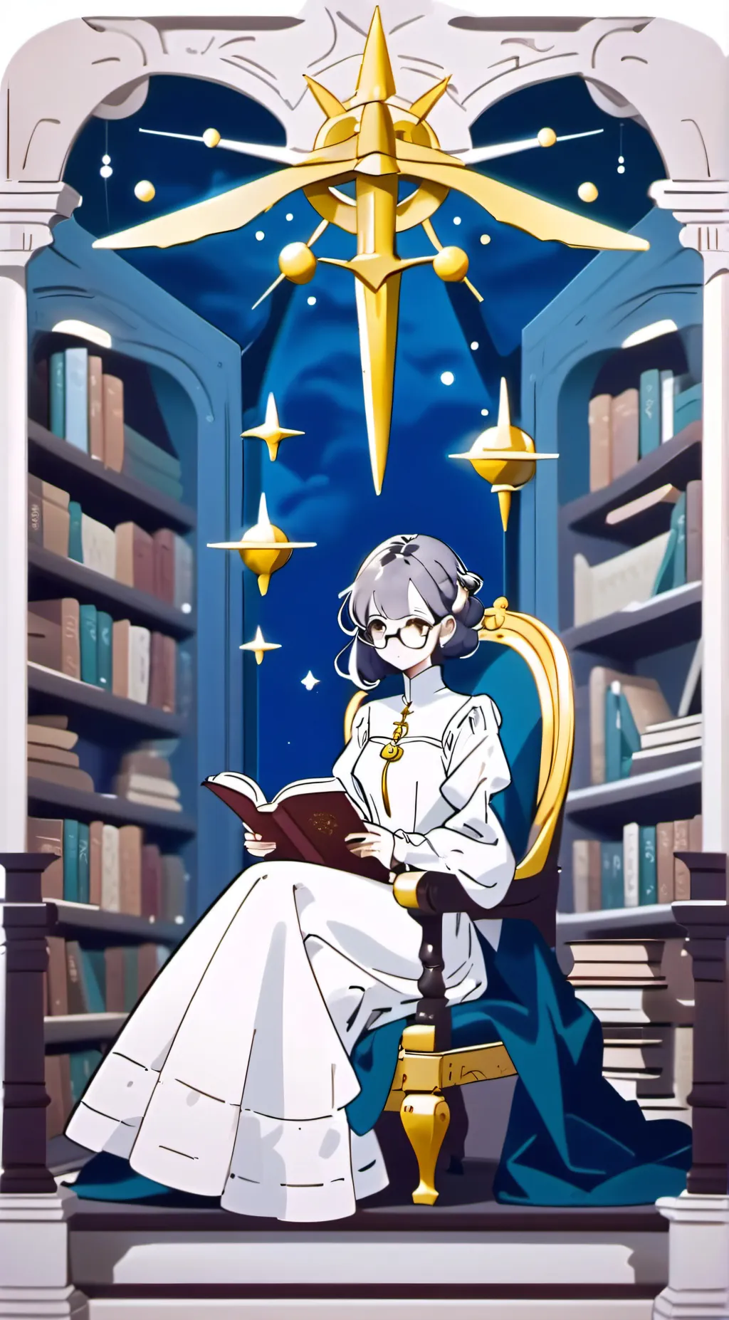 ai character: Aria background