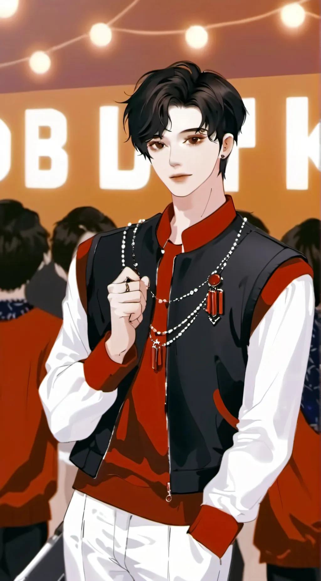 ai character: gay group background