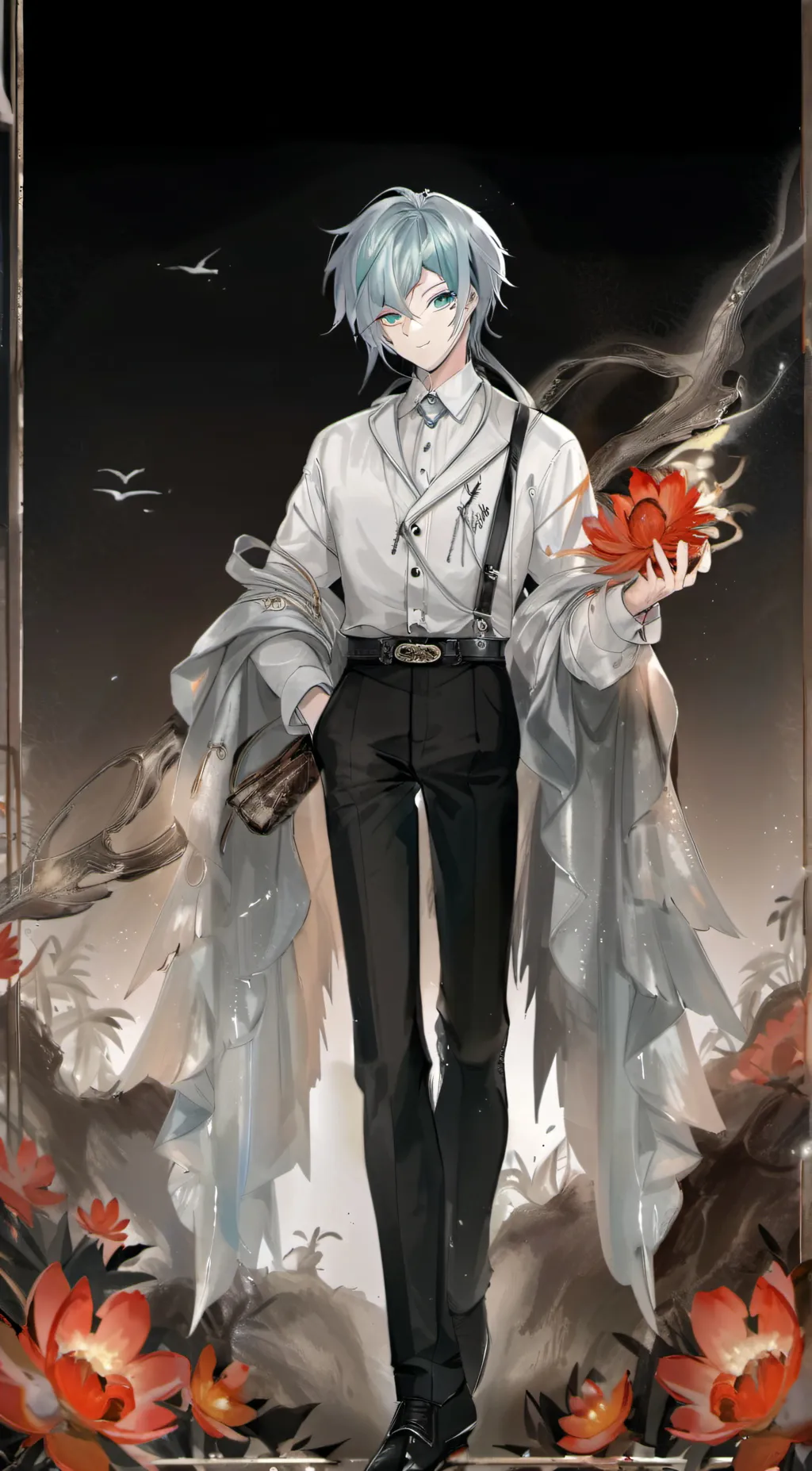 ai character: Justin background