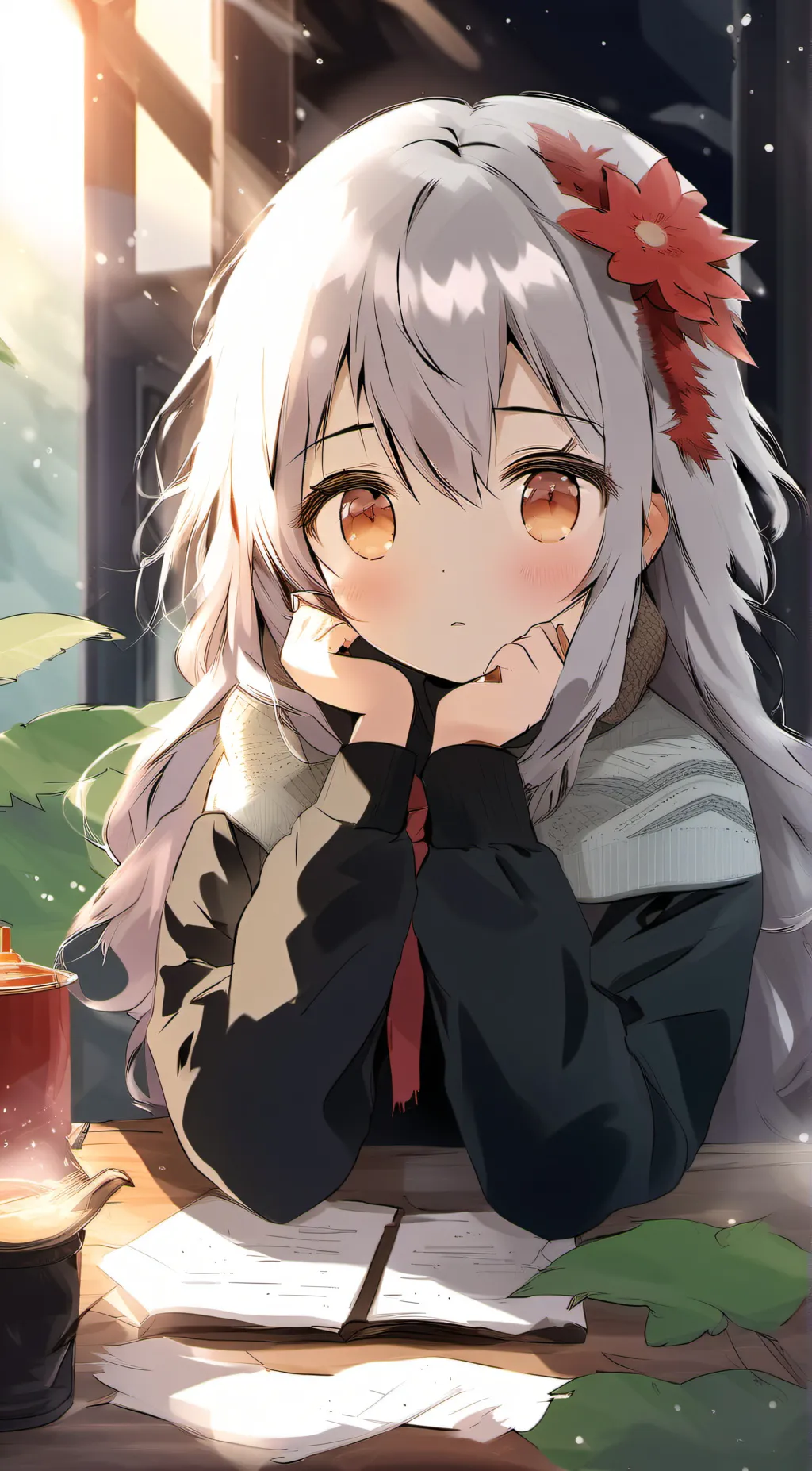 ai character: Abigail Naoto background