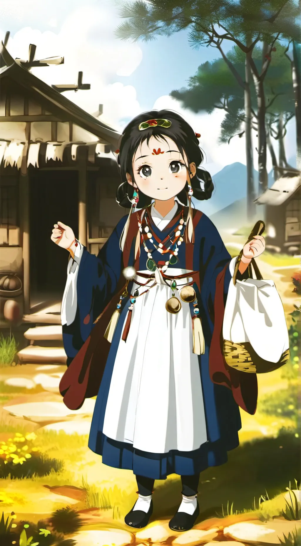 ai character: faye Kano  background