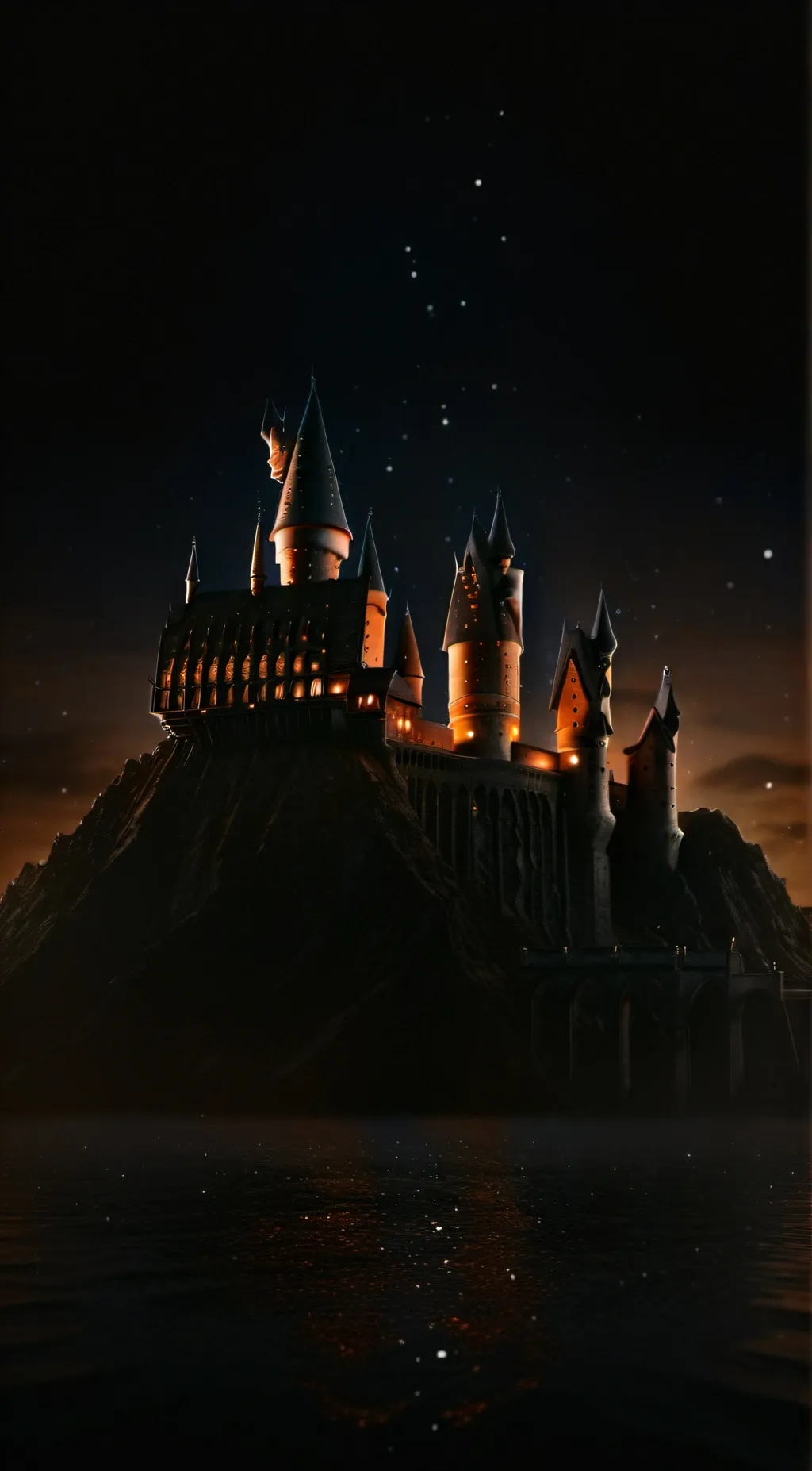 ai character: Hogwarts background