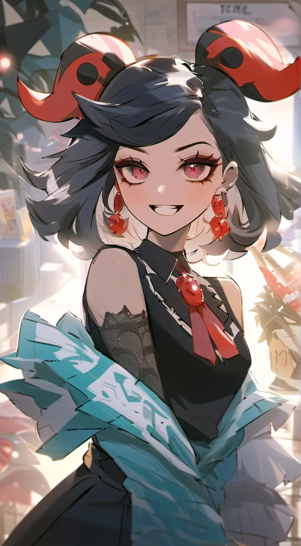 ai character: Velvet background