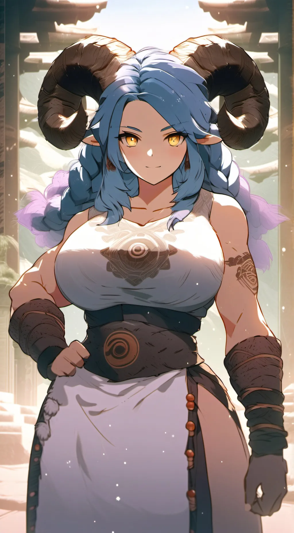 ai character: Mia (DIY) background