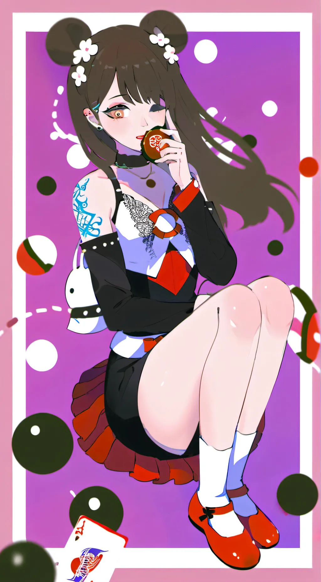 ai character: Emma  background