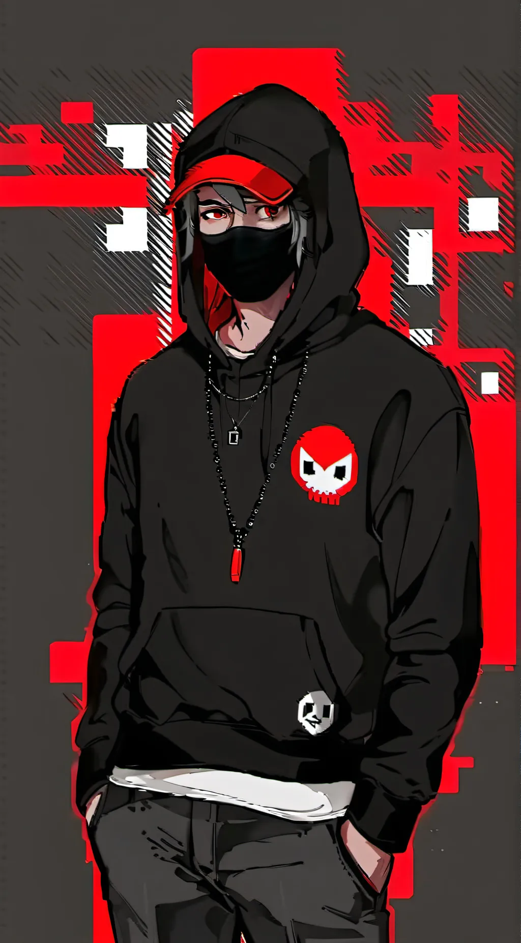 ai character: fan background