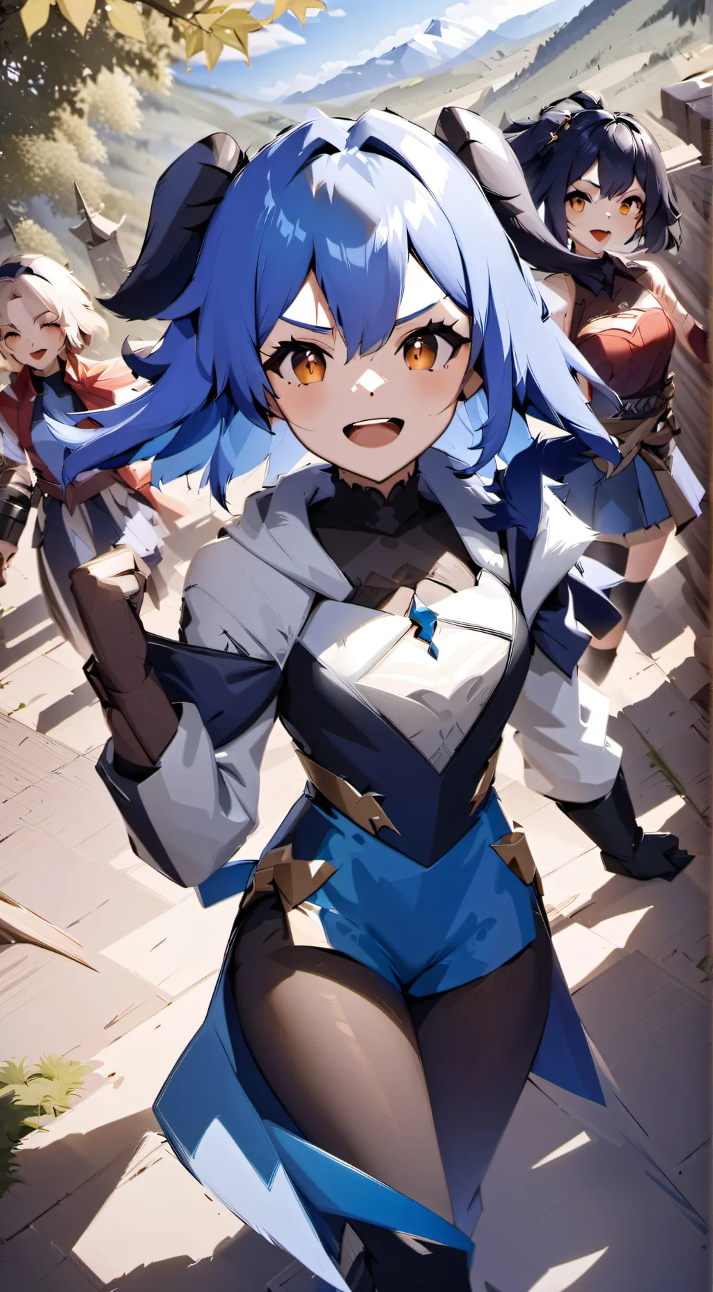 ai character: Friend group background