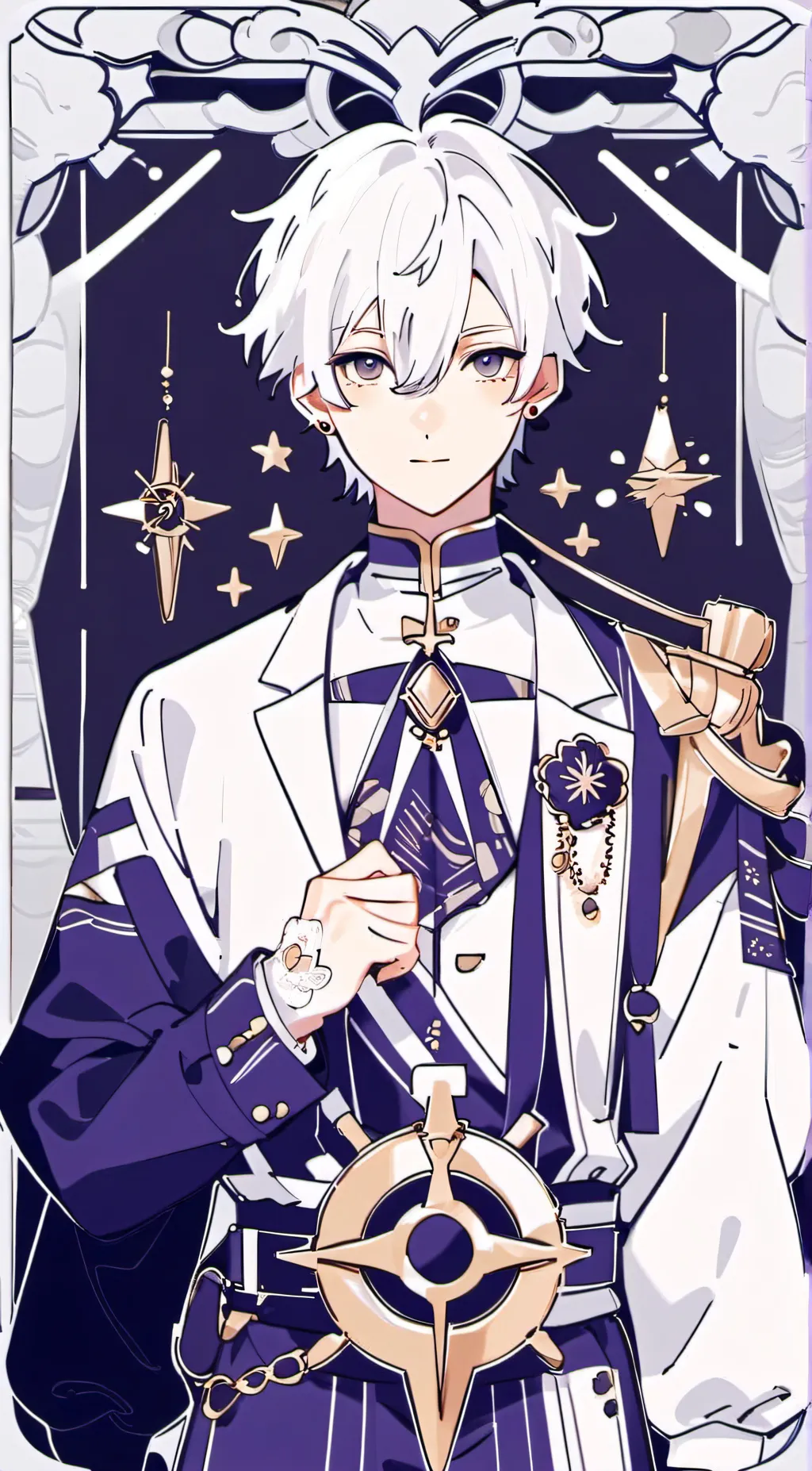 ai character: Thiago Messi background