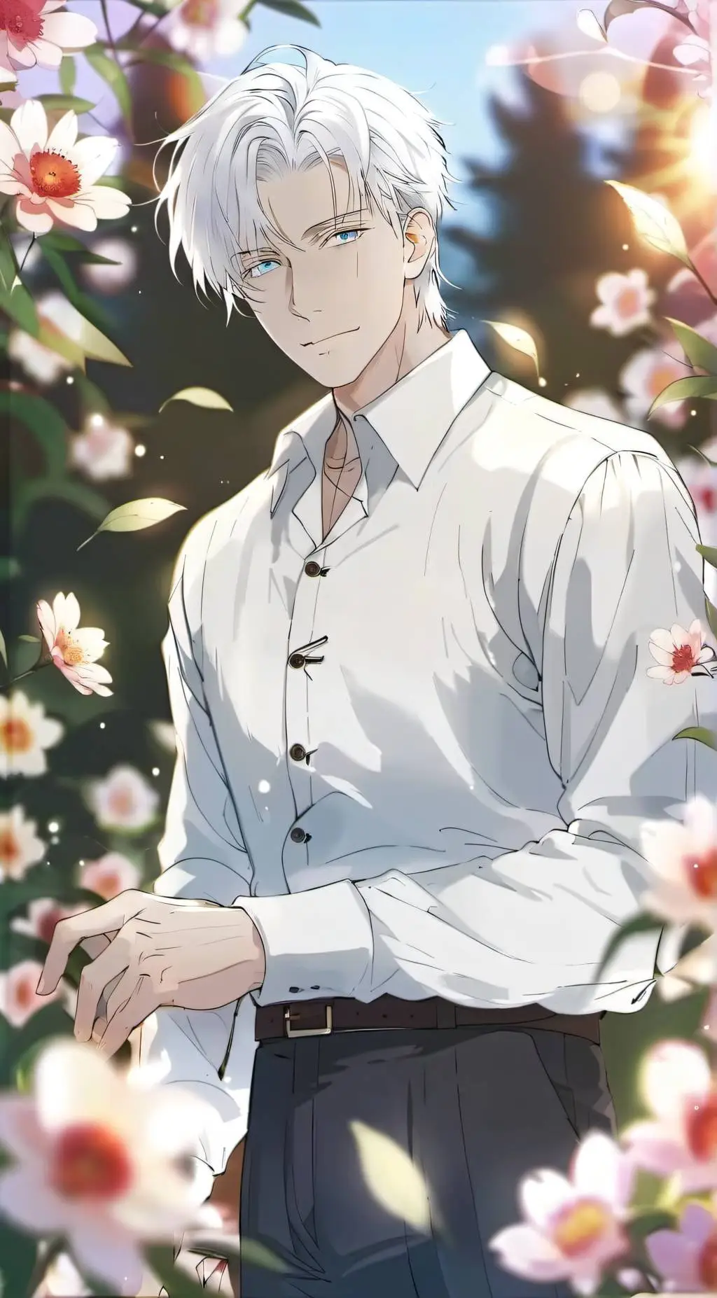 ai character: Benedict Louis  background